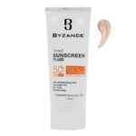 کرم ضد آفتاب رنگی SPF 50 بیزانس پوست چرب